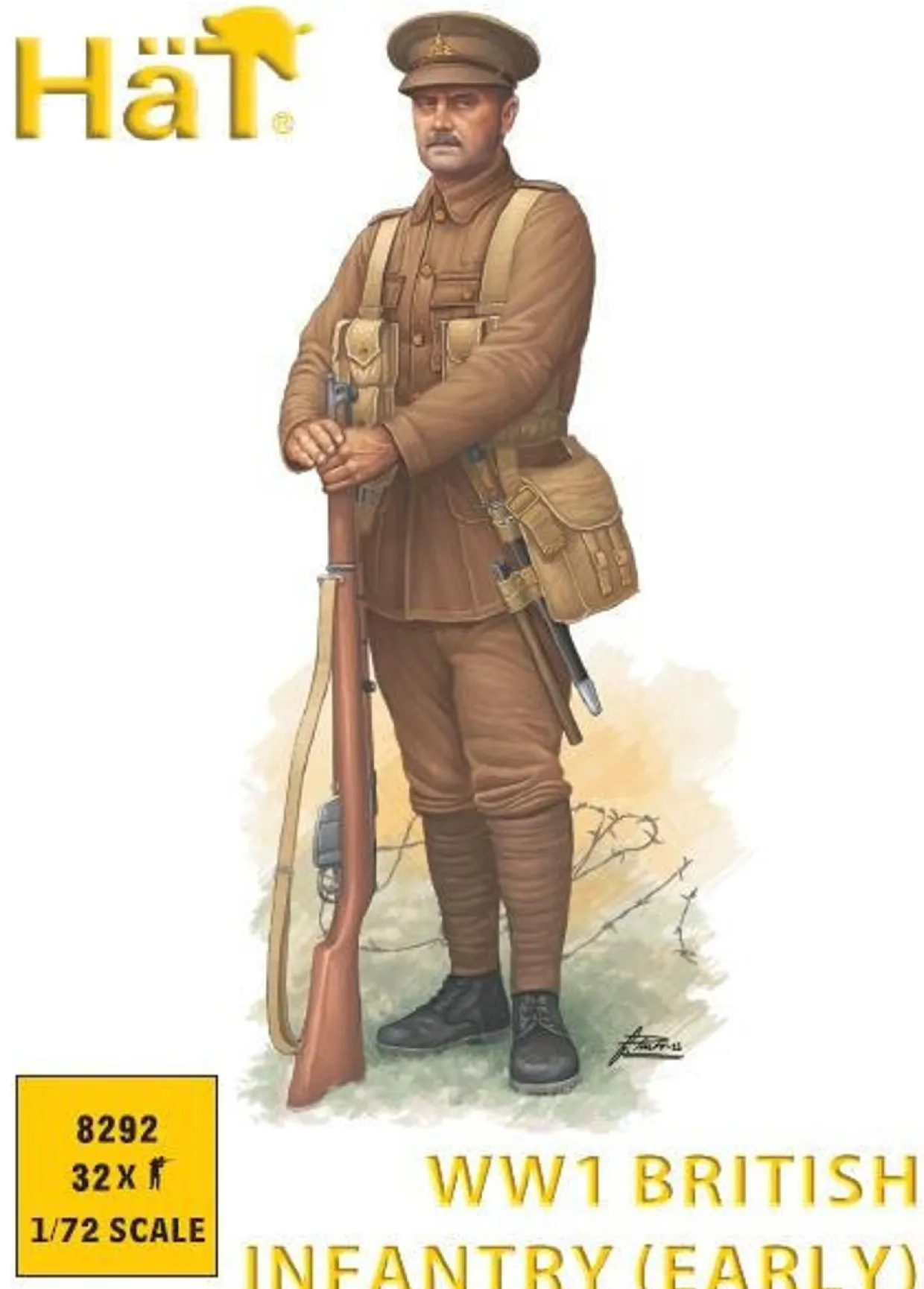Hat Industrie 1/72 WWI British Infantry Early