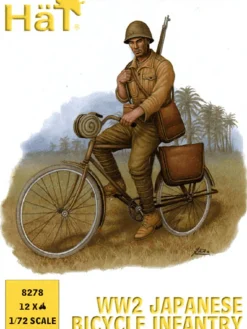 Hat Industrie 1/72 WWII Japanese Bicycle Infantry