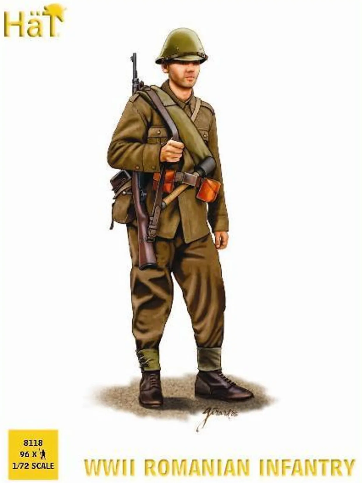 Hat Industrie 1/72 WWII Romanian Infantry