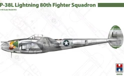Hobby 2000 1/48 Lockheed P-38L Lightning 80th Fighter Squadron