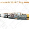 Hobby 2000 1/32 Messerschmitt Bf-109E-7 TROP Model Kit