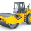 HuiNa 1/40 Diecast Road Roller Static Model