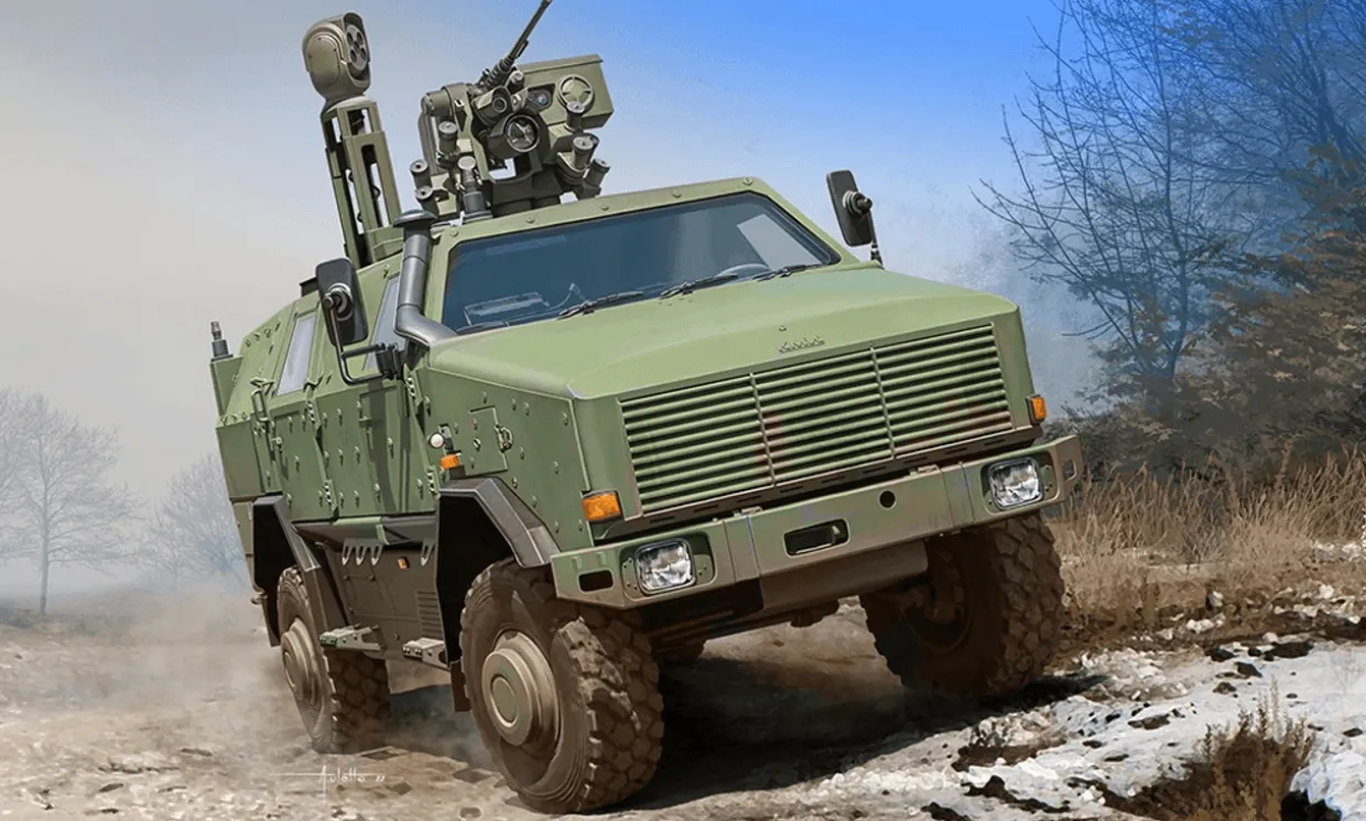 I Love Kit 1/35 Dingo 2 Recce (Optoelectronic) Protected Patrol German Army