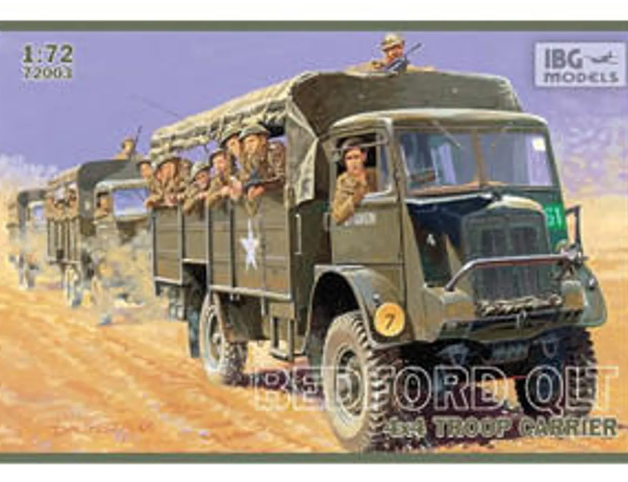IBG Models 1/72 Bedford QLT 4x4 Troop Carrier