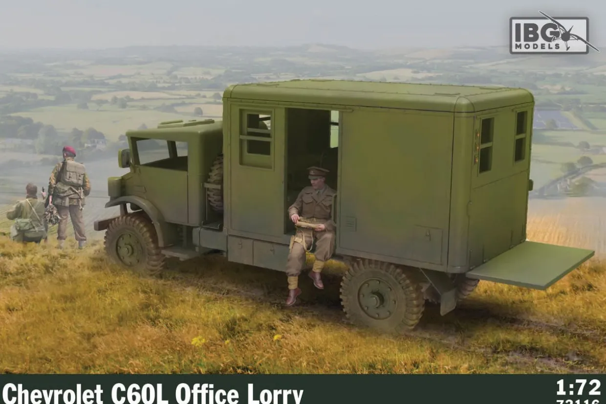IBG Models 1/72 Chevrolet C60L Office lorry Model Kit