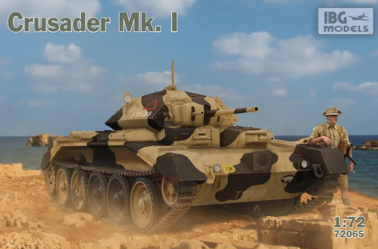 IBG Models 1/72 Crusader Mk.I - British Cruiser Tank Mk.VI