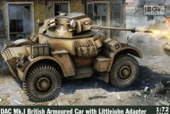 IBG Models 1/72 Daimler Armoured Car Mk.I with Littlejohn Adaptor