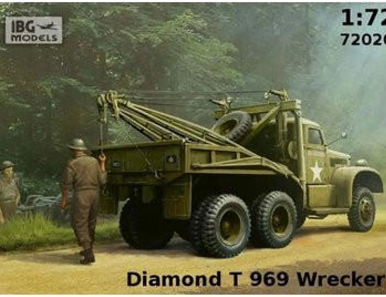 IBG Models 1/72 Diamond T 969 Wrecker