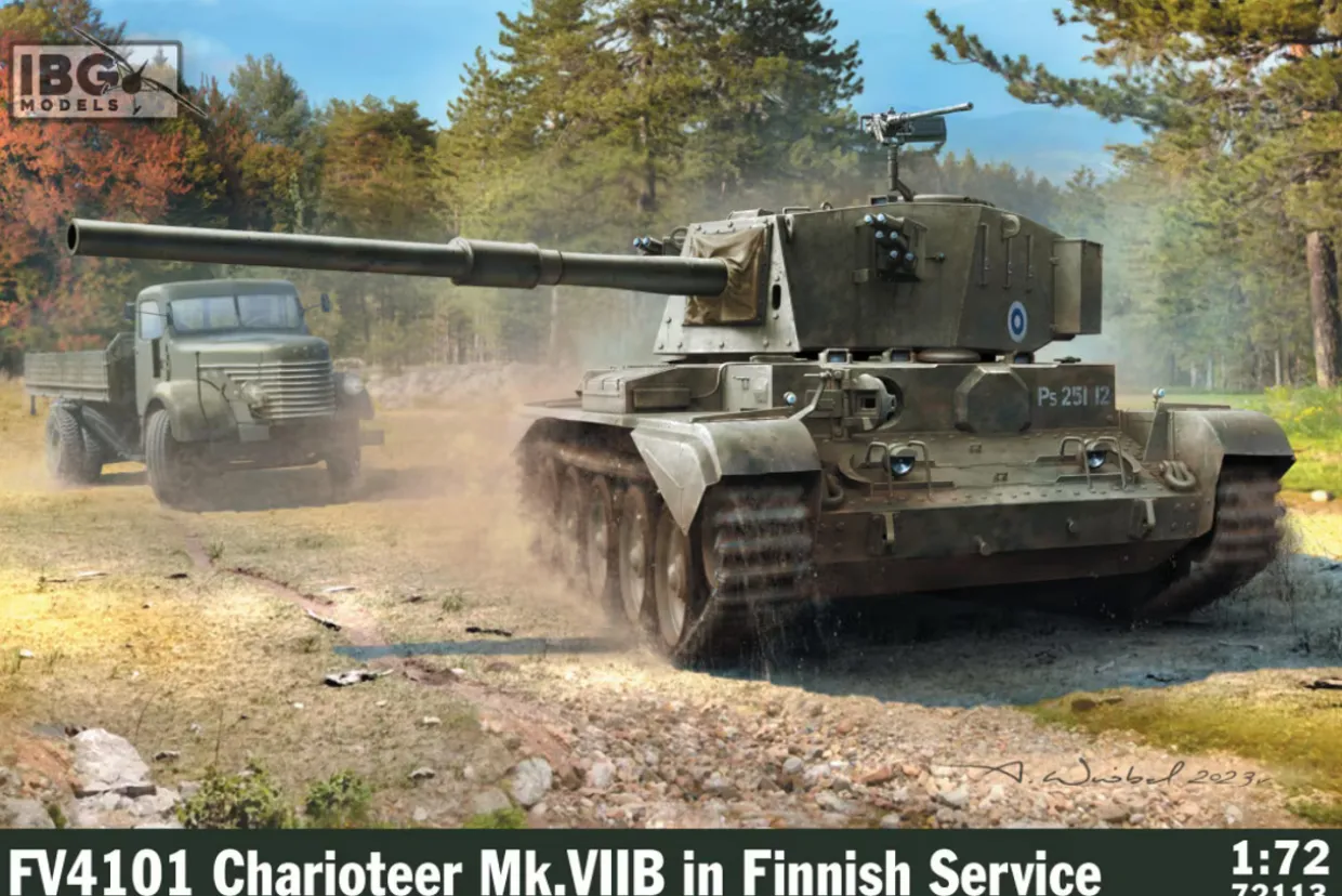 IBG Models 1/72 FV4101 Charioteer Mk.VIIB in Finnish Service