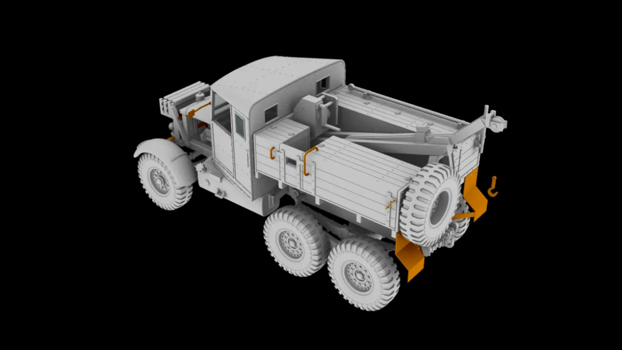 IBG Models 1/72 Scammell Pioneer SV/2S Heavy Breakdown Tractor Model Kit