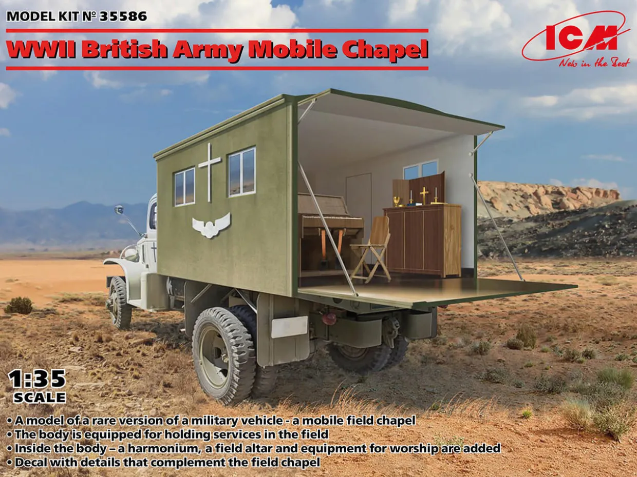 ICM 1/35 British Army Mobile Chapel