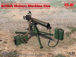 ICM 1/35 British Vickers Machine Gun Model Kit