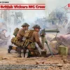 ICM 1/35 British Vickers MG with Crew