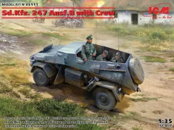 ICM 1/35 German Ad.Kfz. 247 Ausf.B With Crew