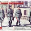 ICM 1/35 German Staff Personnel Model Figures