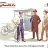 ICM 1/24 Henry Ford & Co 3 Figure Set