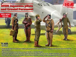 ICM 1/48 Japanese pilots and Ground Personnel WWII Model Kit