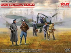 ICM 1/48 Luftwaffe Airfield Diorama Model Kit