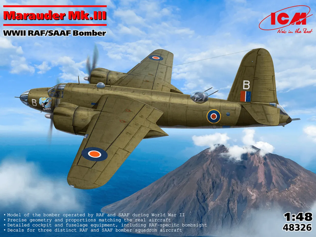 ICM 1/48 Martin Marauder Mk.III (RAF/SAAF)