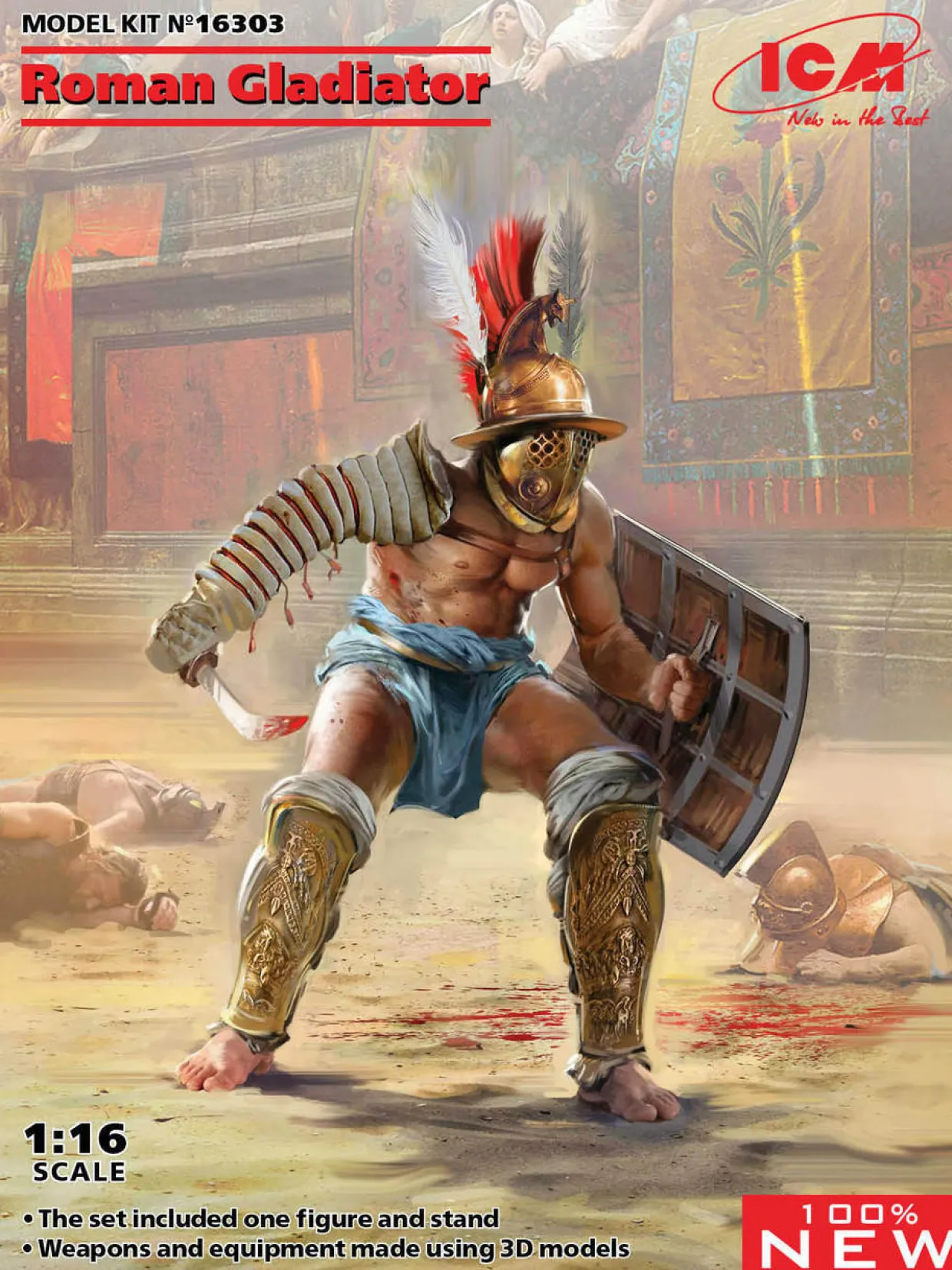 ICM 1/16 Roman Gladiator