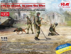 ICM 1/35 Sappers of the Armed Forces of Ukraine Model Figures