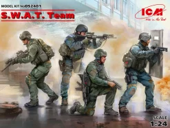 ICM 1/24 SWAT Team 4 Figures