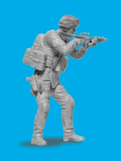 ICM 1/24 SWAT Team 4 Figures
