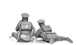 ICM 1/35 WWI British Vickers MG & Crew Model Kit