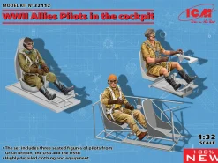 ICM 1/32 WWII Allied Pilots In The Cockpit