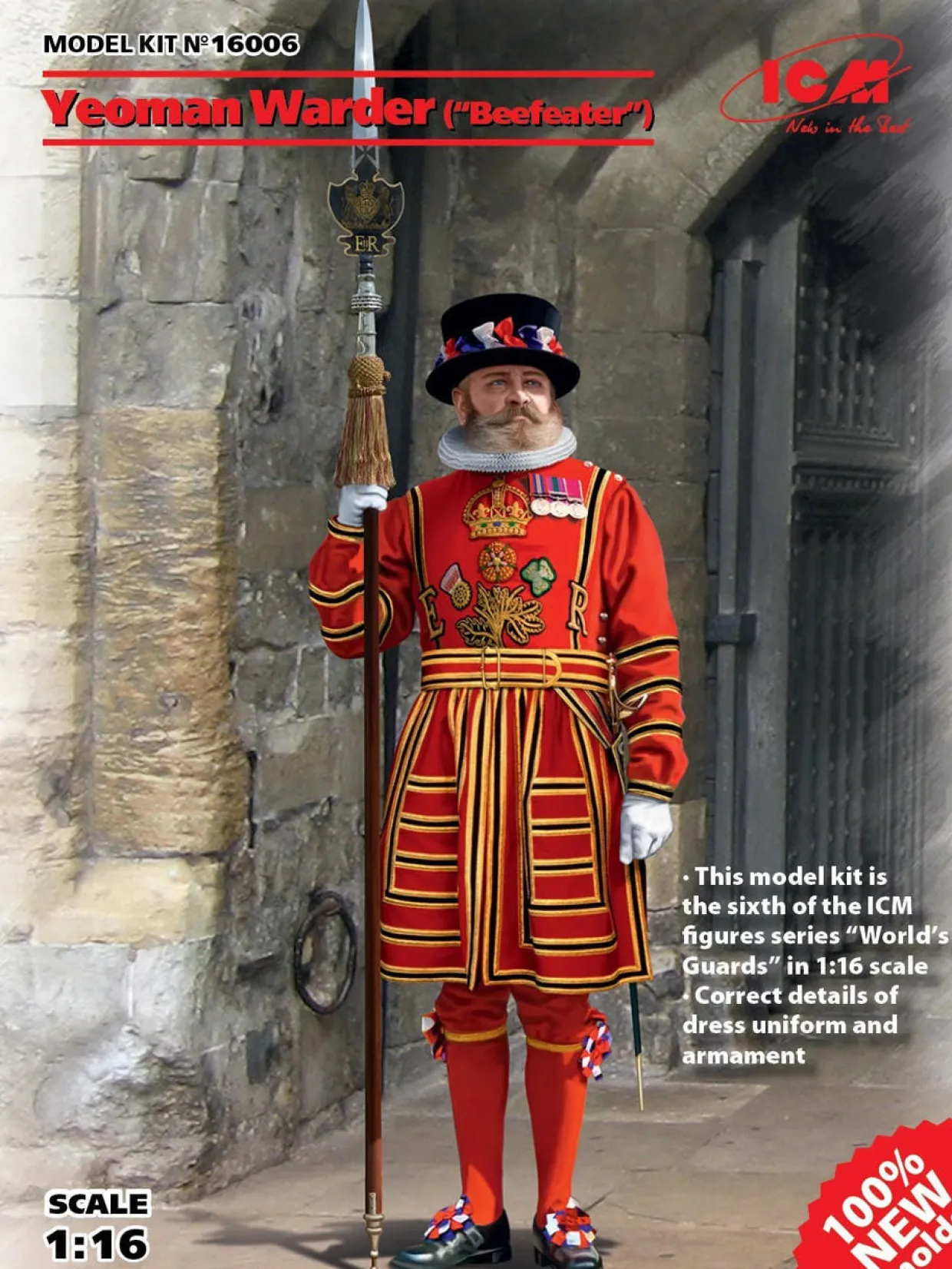 ICM 1/16 Yeoman Warder Beefeater