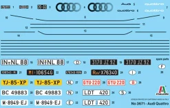 Italeri 1/24 Audi Quattro