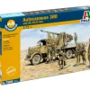 Italeri 1/72 Autocannone Ro3 with 90/53 AA Fast Assembly Model Kit