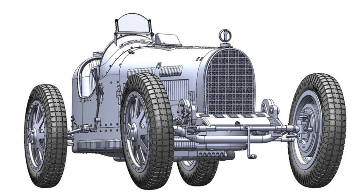 Italeri 1/12 Bugatti Type 35B
