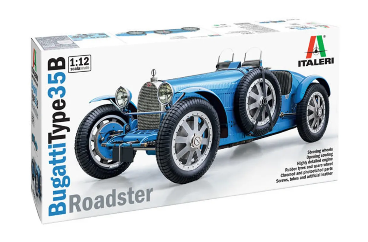 Italeri 1/12 Bugatti Type 35B Roadster