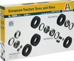 Italeri 1/24 European Tyres & Rims