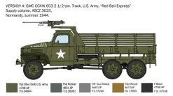 Italeri 1/35 GMC 2 1/2 Ton, 6x6 Truck