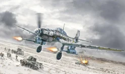 Italeri 1/72 Junkers Ju 87G-2 Kanonenvogel Model Kit