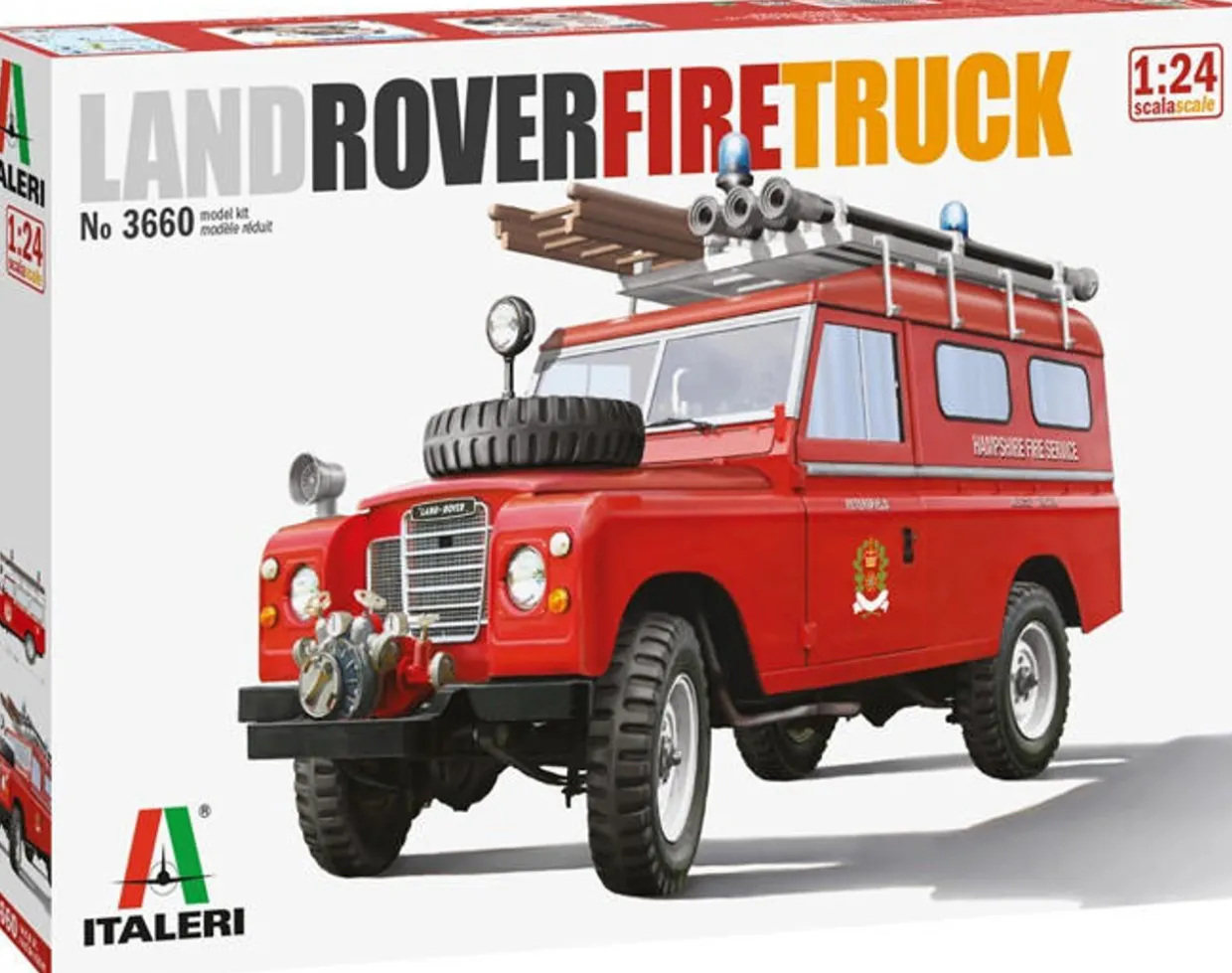 Italeri 1/24 Land Rover Fire Truck