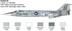 Italeri 1/32 Lockheed F-104 Starfighter A/C