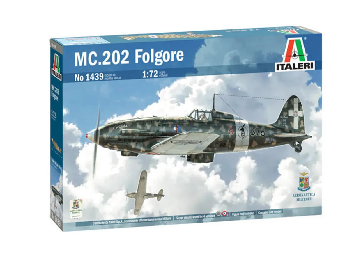 Italeri 1/72 Macchi MC.202 Folgore