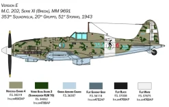 Italeri 1/32 Macchi MC.202 Folgore Model Kit