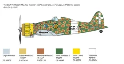 Italeri 1/48 Macchi MC.200 Saetta