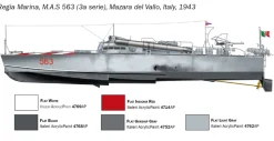 Italeri 1/35 MAS 563/568 with Crew
