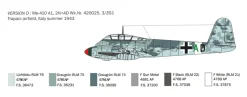 Italeri 1/72 Messerschmitt Me 410 Hornisse