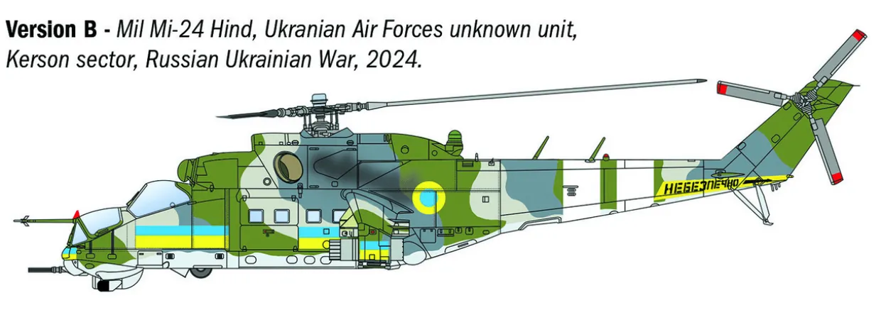 Italeri 1/72 Mil Mi-24P/Mil Mi-35P Hind