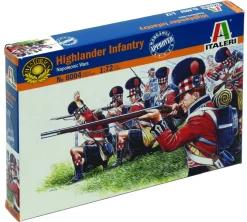 Italeri 1/72 Napoleonic Wars Scottish Highlander Infantry