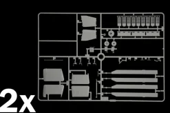 Italeri 1/48 Piasecki H-21C Flying Banana GunShip Model Kit