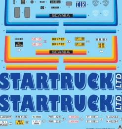 Italeri 1/24 Scania 142H 6x2 Canvas Truck