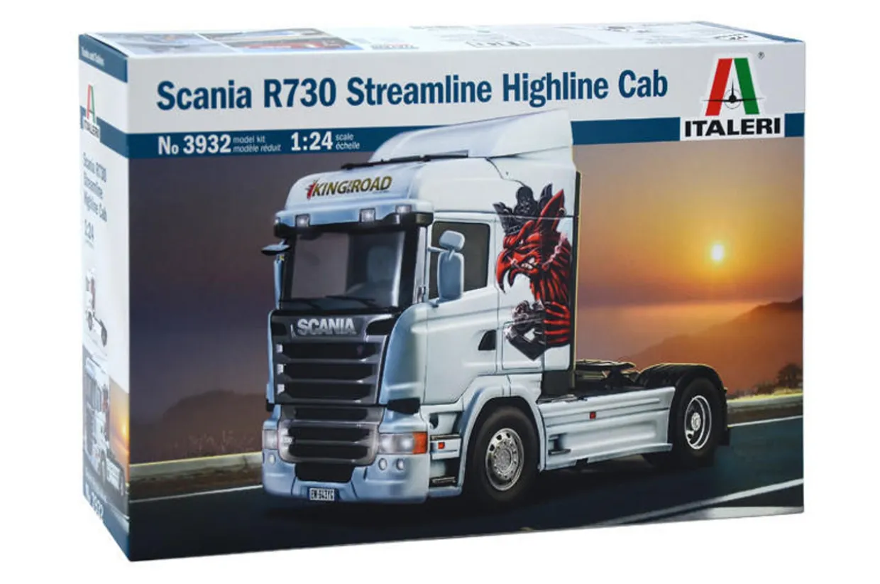 Italeri 1/24 Scania R730 Streamline Highline Cab