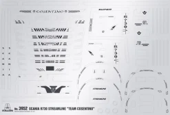 Italeri 1/24 Scania R730 Streamline Show Truck